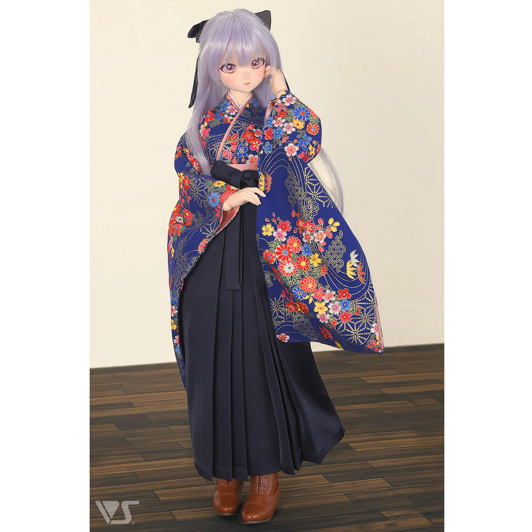 Gorgeous Hakama Set (Blue) - Image 2
