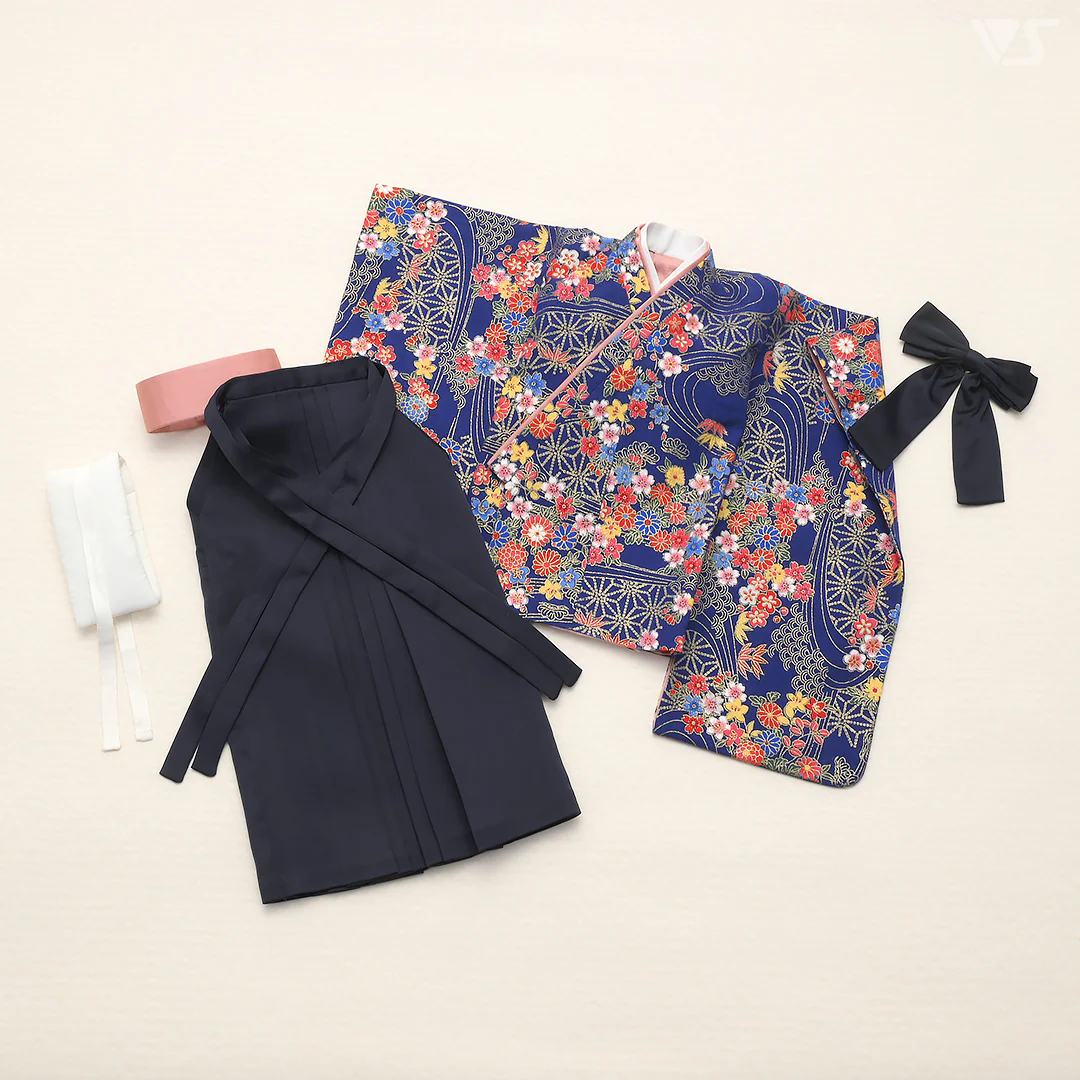 Gorgeous Hakama Set (Blue) - Image 6