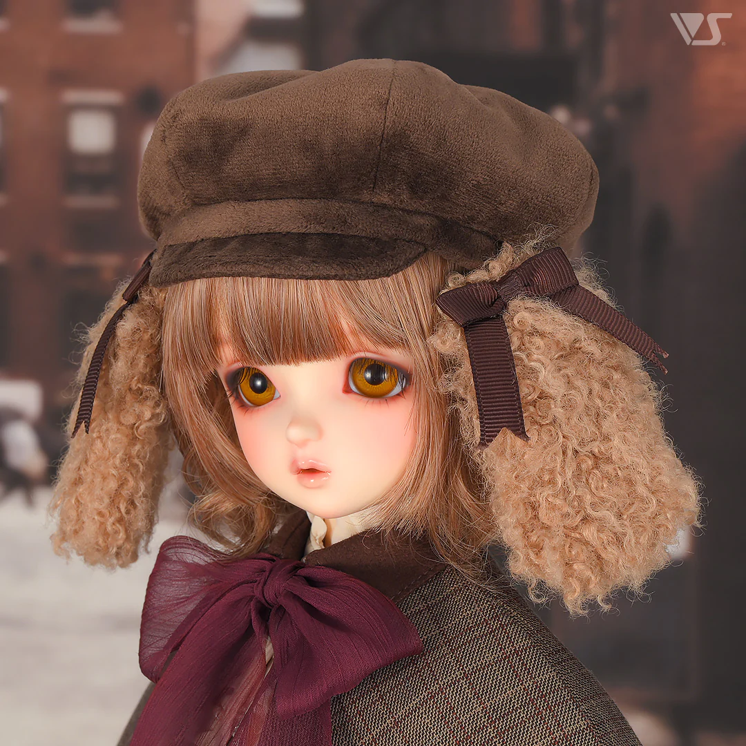 Dog Ears Newsboy Cap (Brown) - Image 3
