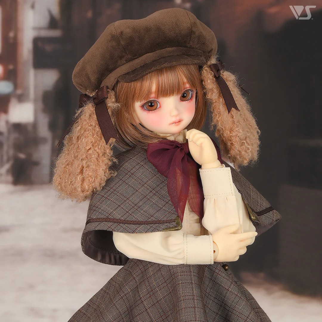 Dog Ears Newsboy Cap (Brown) - Image 4