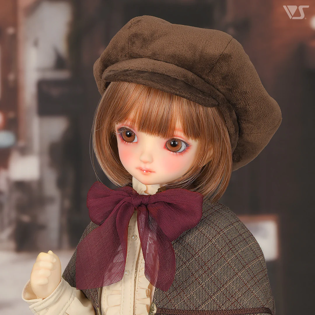 Dog Ears Newsboy Cap (Brown) - Image 6