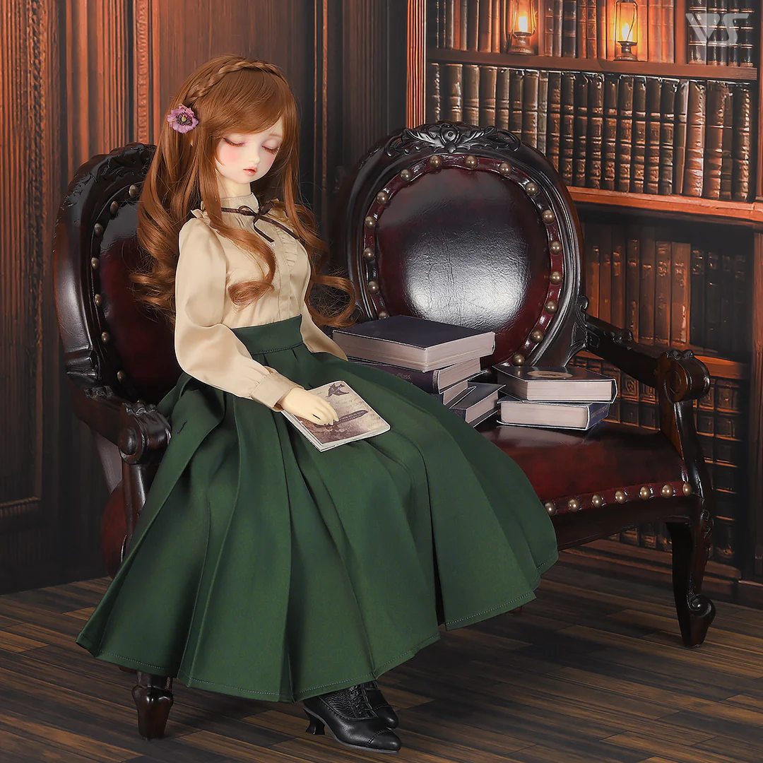 Classical Skirt (Green) - Image 5