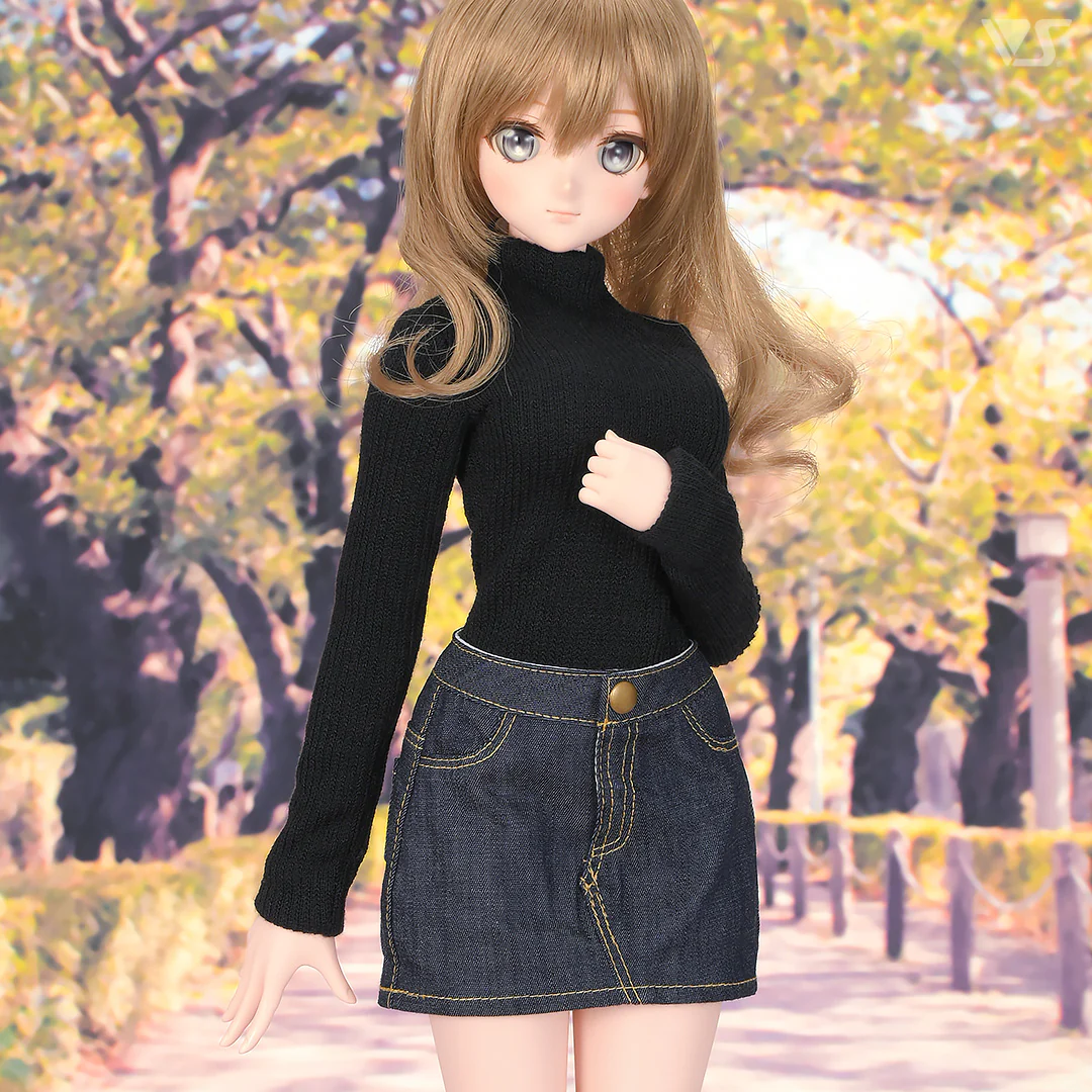 Denim Pencil Skirt - Image 3