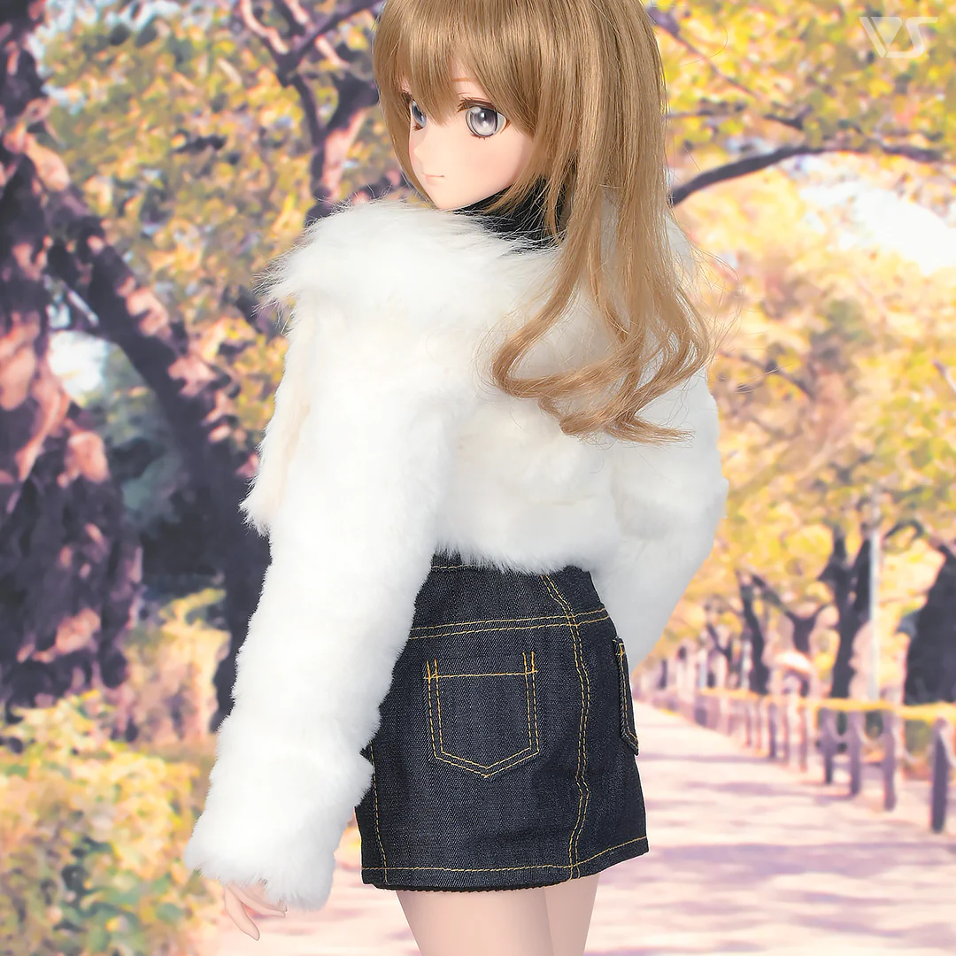 Denim Pencil Skirt - Image 4