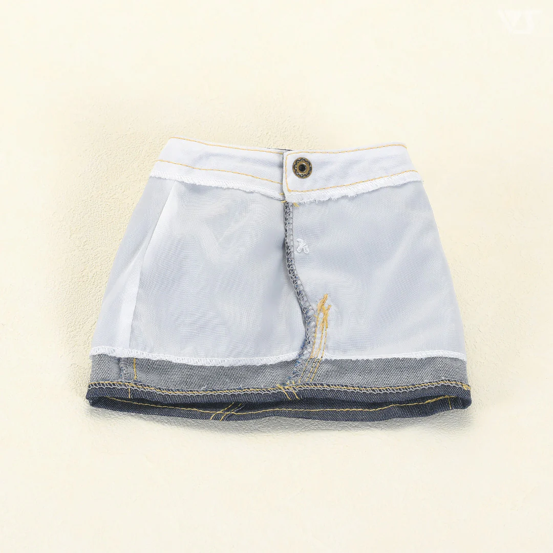 Denim Pencil Skirt - Image 5