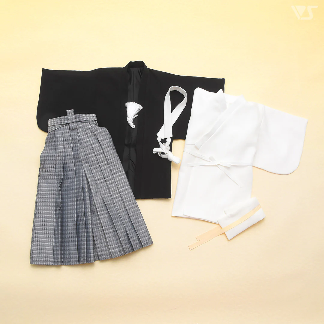 Haori Hakama Set (Black) - Image 6