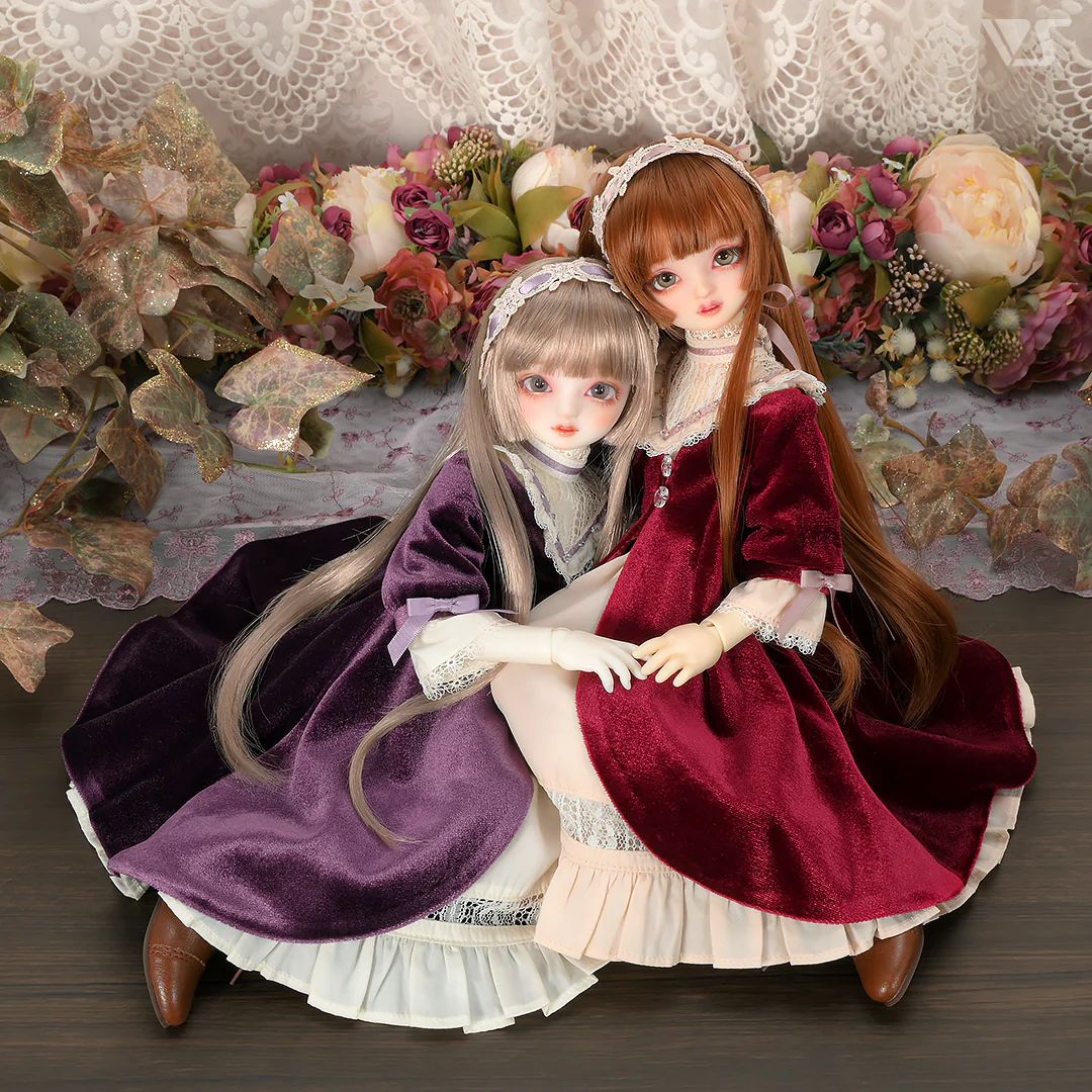 Velour Dress / Mini (Violet) - Image 4