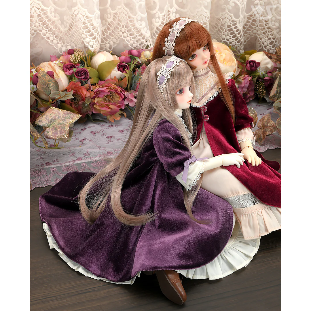 Velour Dress / Mini (Violet) - Image 5