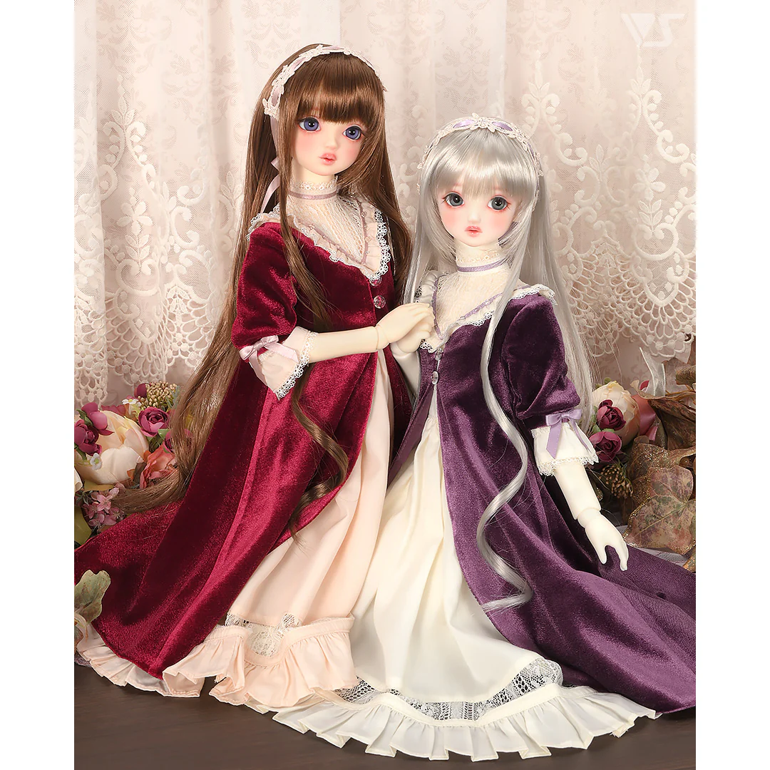 Velour Dress (Violet) - Image 7