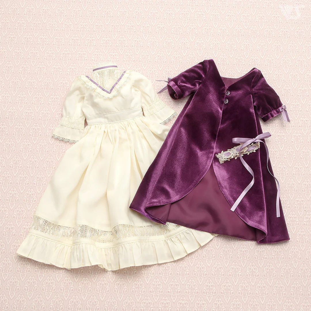 Velour Dress (Violet) - Image 8