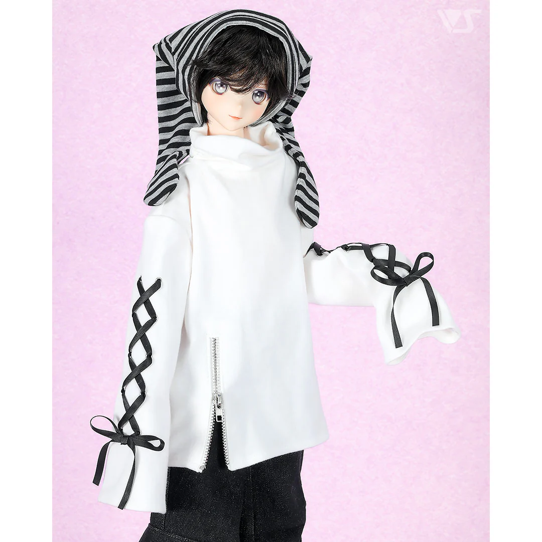 Rabbit Ears Hat & Leg Covers Set (Gray) - Image 5