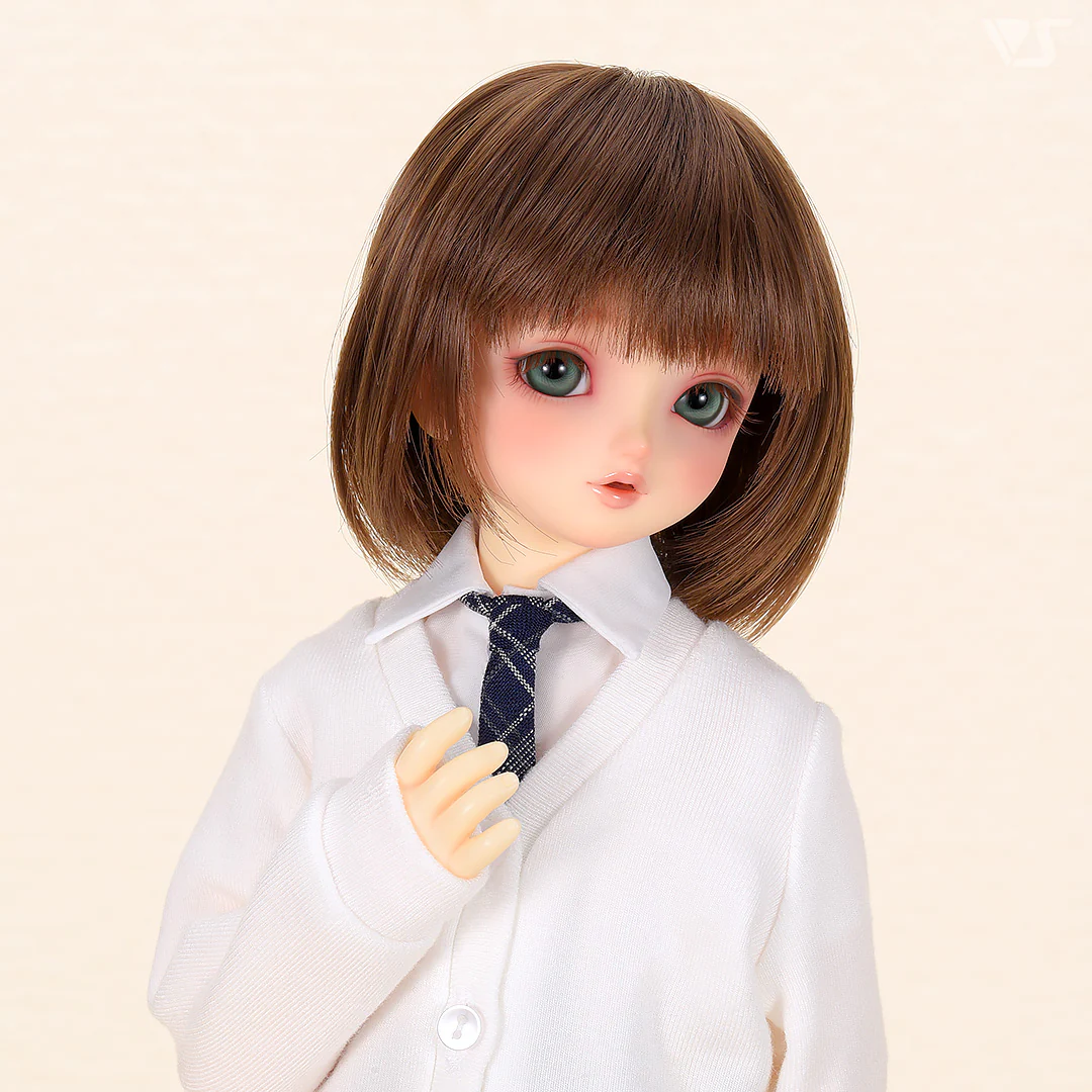High School Girl Set / Mini (White / Navy)