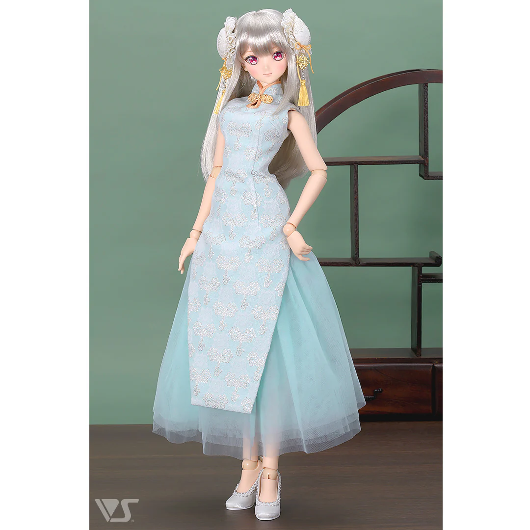 Peppermint Chinoiserie Dress (SS~M Bust) - Image 2