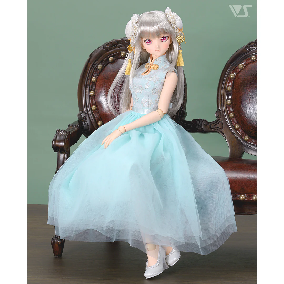 Peppermint Chinoiserie Dress (SS~M Bust) - Image 3