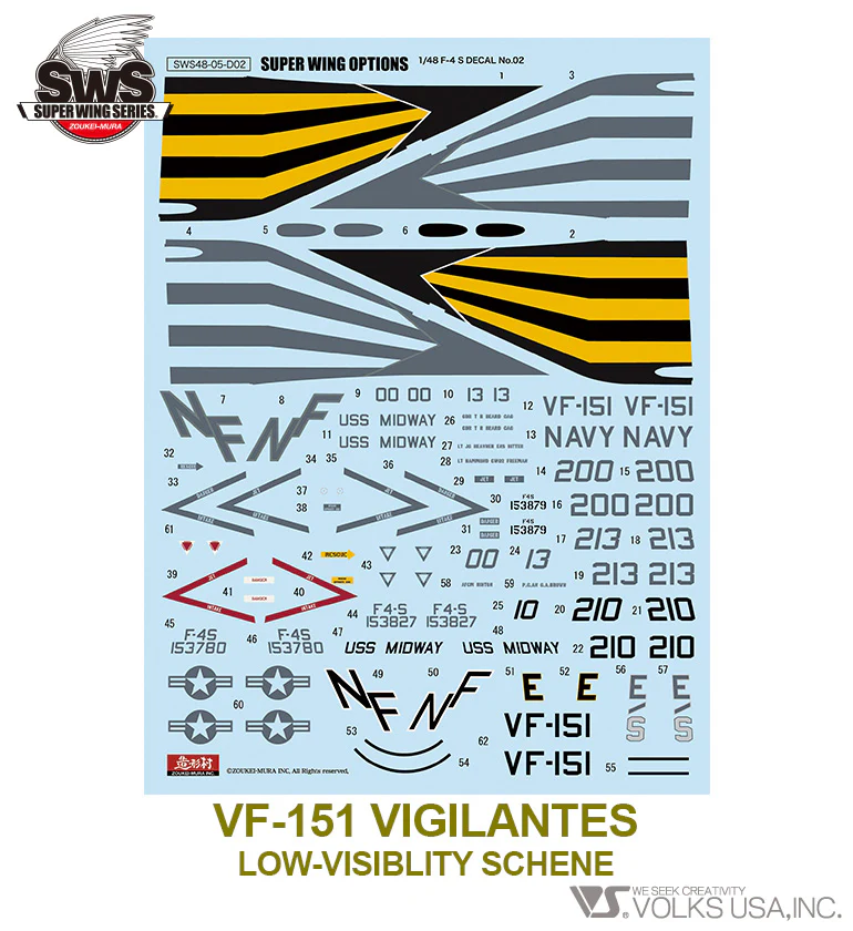 1/48 F-4S Marking Set 2