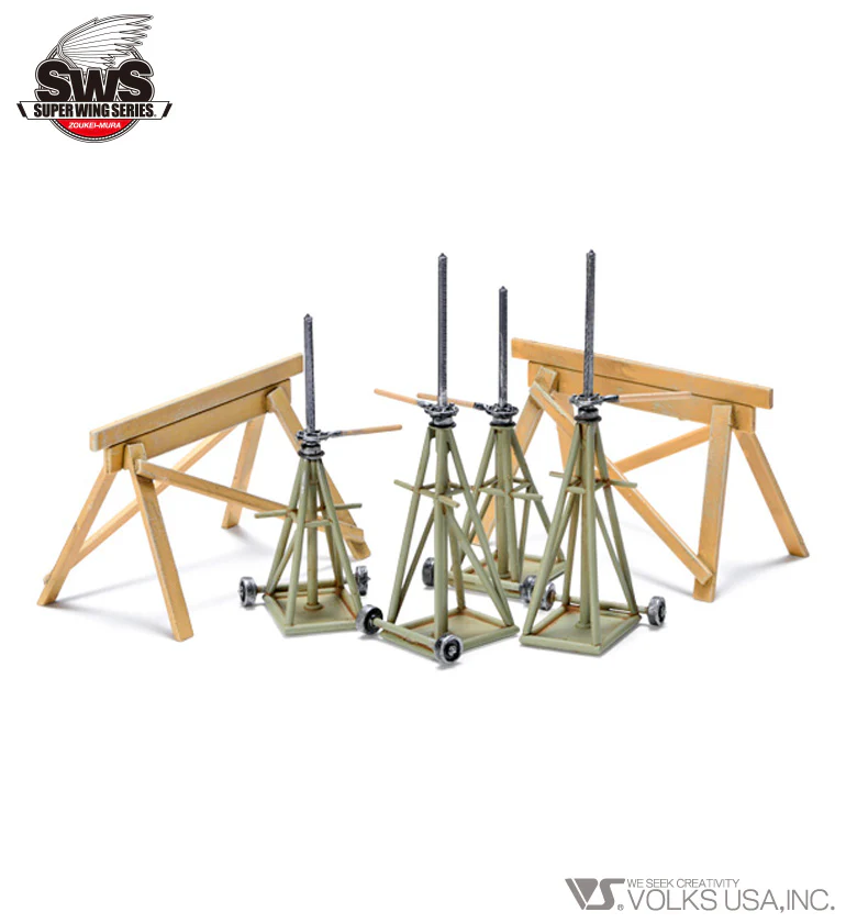 1/48 German Luftwaffe Jack Stand Set