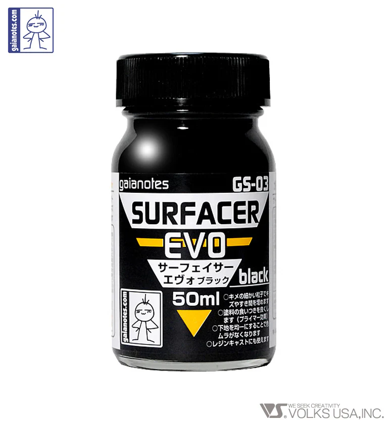 Gaianotes GS-03 Surfacer Evo Black