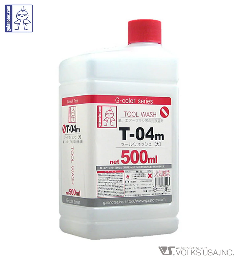 Gaia Tool Wash T-04m 500ml