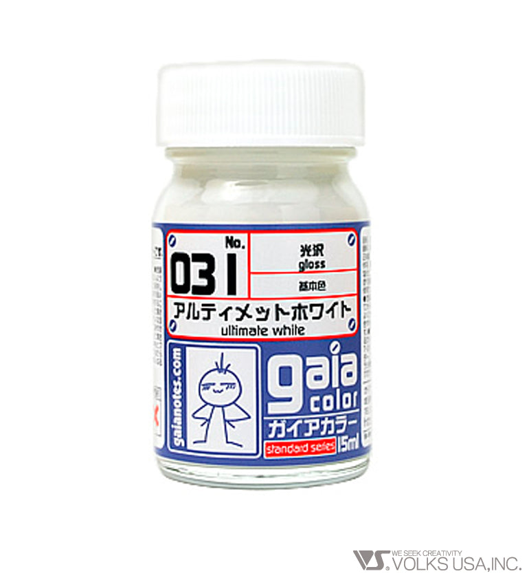 Gaia Base Color 031 Gloss Ultimate White