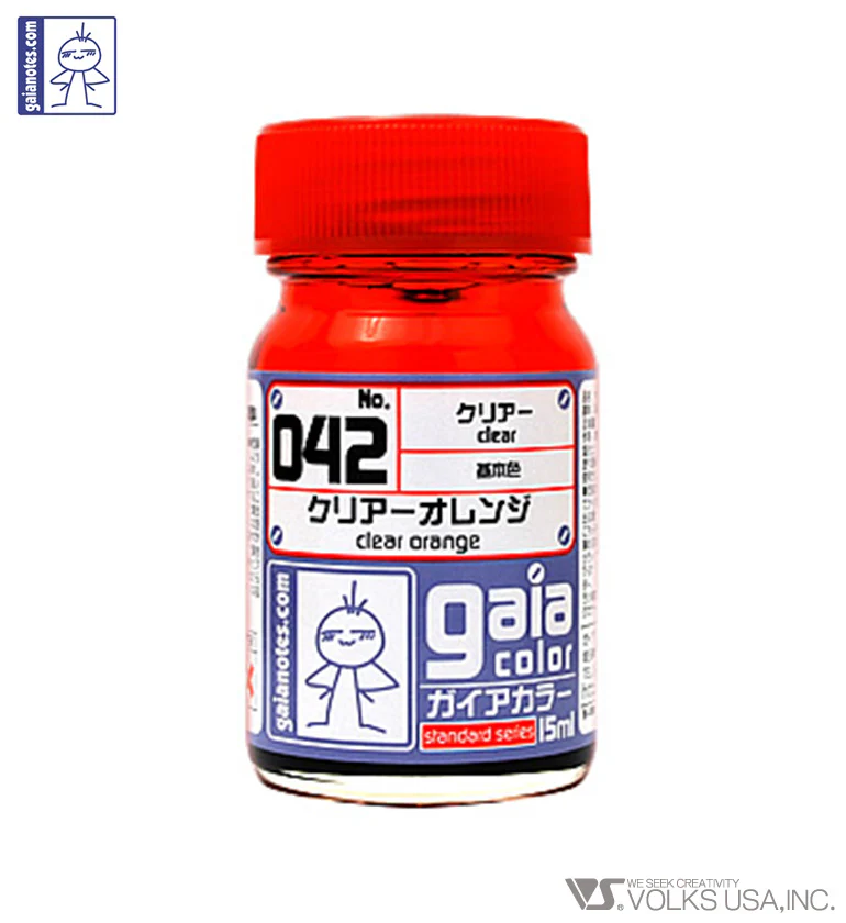 Gaia Clear Color 042 Clear Orange