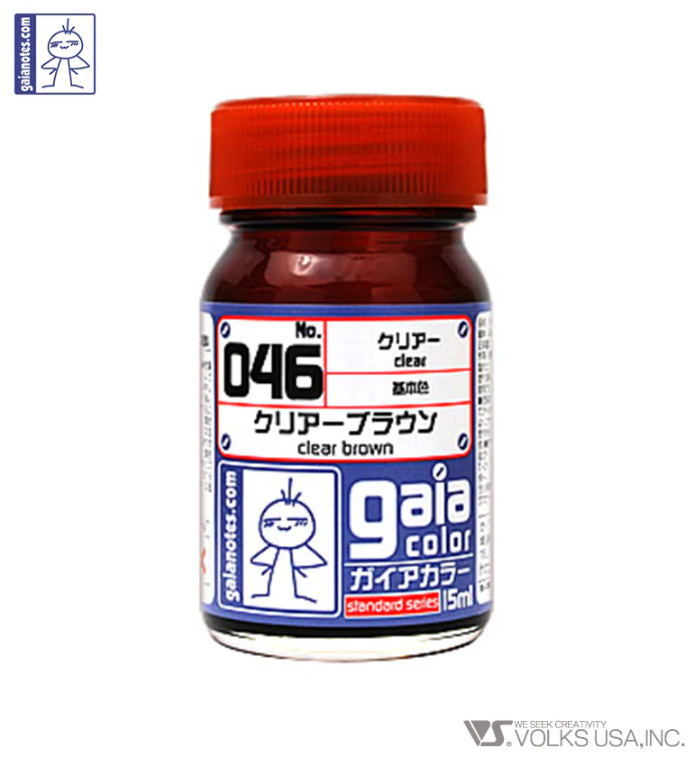 Gaia Clear Color 046 Clear Brown