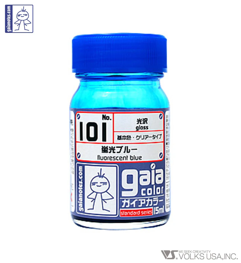 Gaia Fluorescence Color 101 Fluorescent Blue