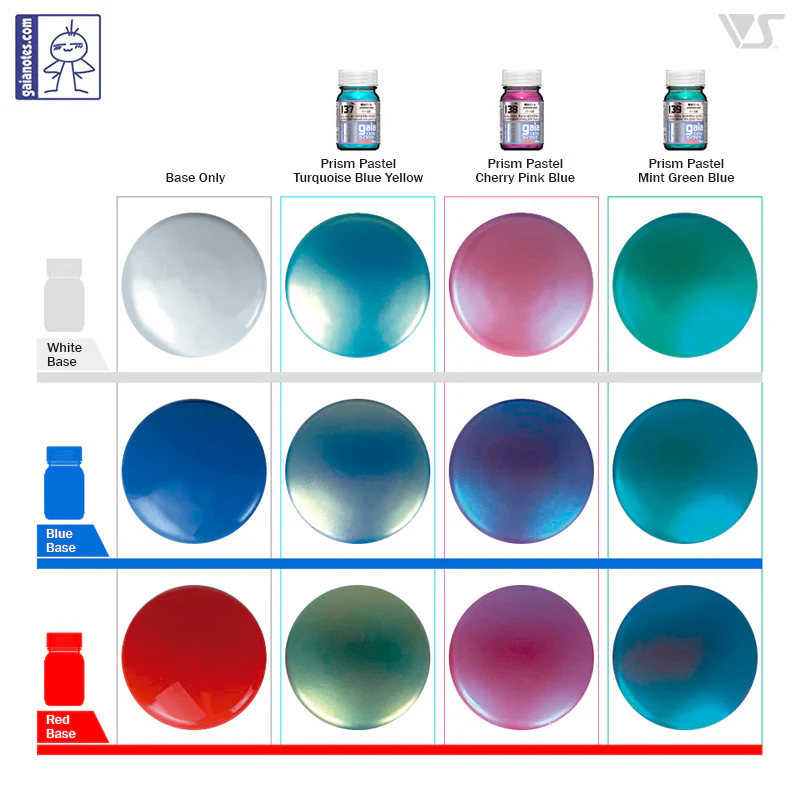 Gaia Prism Color 138 Prism Pastel Cherry Pink Blue - Image 2