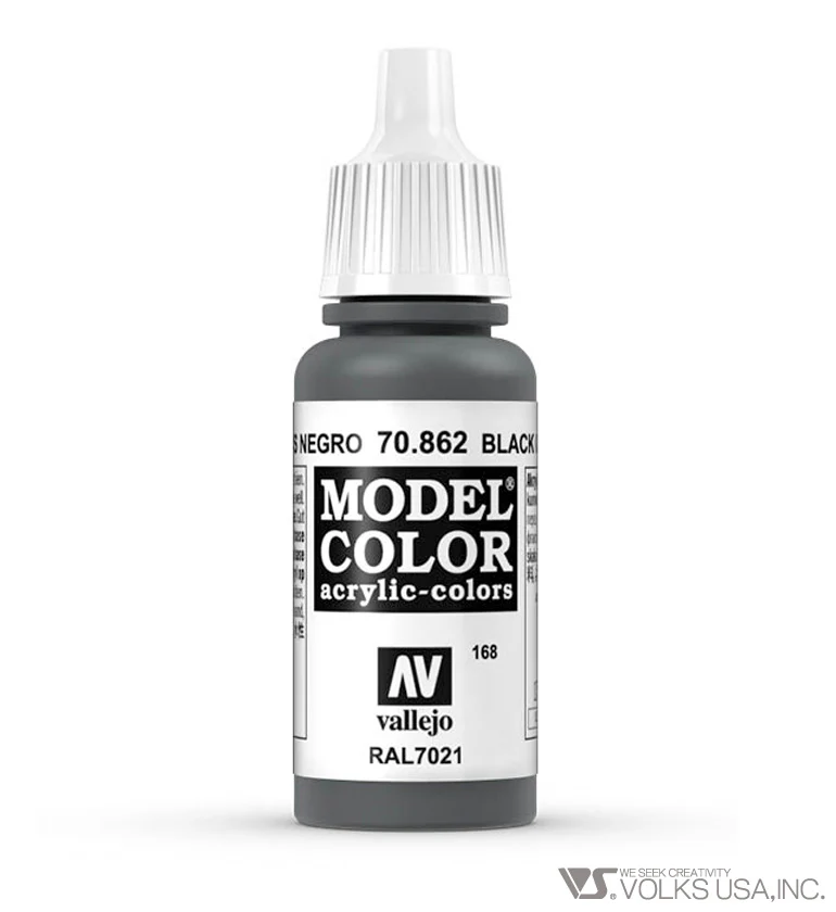 Vallejo Model Color, Black Grey, 17ml 70.862