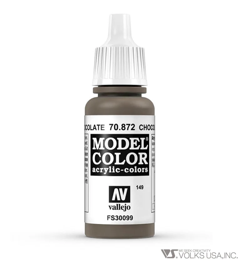 Vallejo Model Color, Chocolate Brown, 17ml 70.872