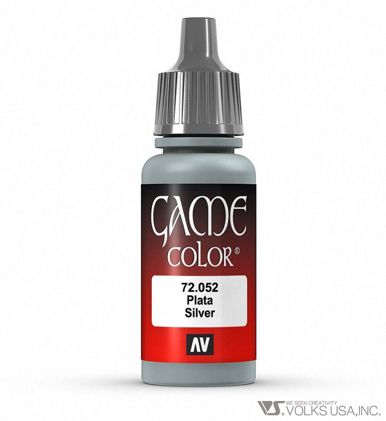 Vallejo Game Color, Silver, 17ml 72.052