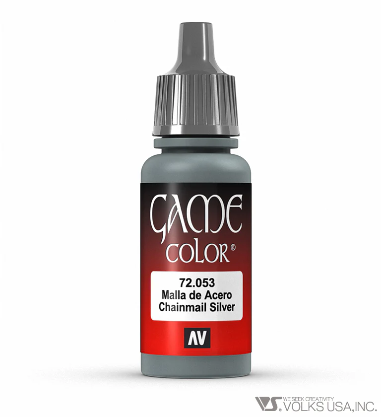 Vallejo Game Color, Chainmail Silver, 17ml 72.053