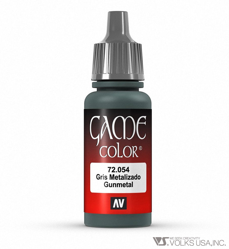 Vallejo Game Color, Gunmetal, 17ml 72.054