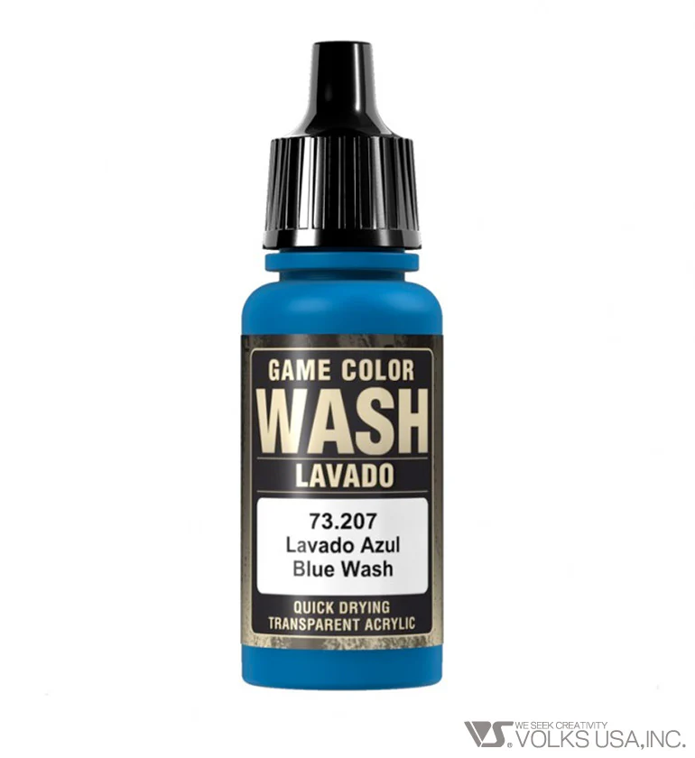 Vallejo Game Color, Blue Wash, 17ml 73.207