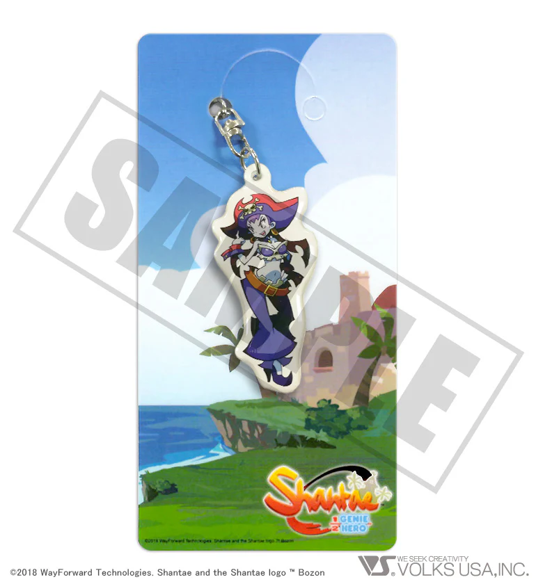 Risky Boots Acrylic Keychain